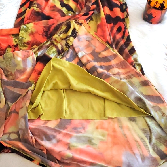 Orange and Black Dress - Picture 13 of 15